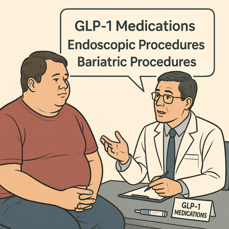 GLP-1 medications, and endoscopic procedures and bariatric procedures